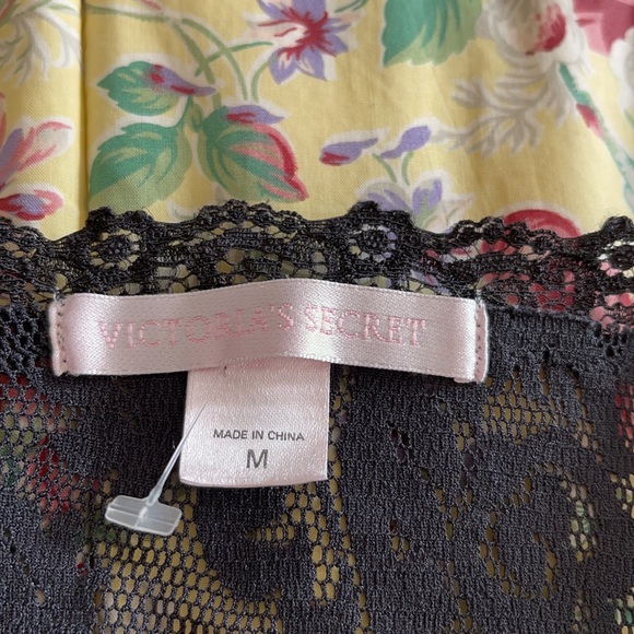 NWOT Vintage Victoria Secret black lace slip dress - Picture 6 of 8